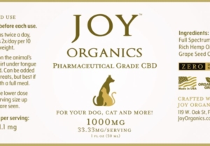 Joy Organics For Dogs