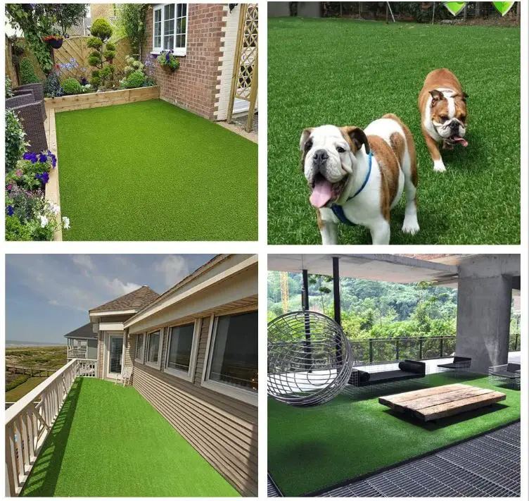 thumbnail image 2 of Natura Turf 10376807 Outdoor Artificial Grass For Dogs, Turf Grass Patch Blends In With Natural Grass, Keeps Paws And Homes Clean, 17.5 In. X 15 Ft., Green 17.5"x15 2 of 10